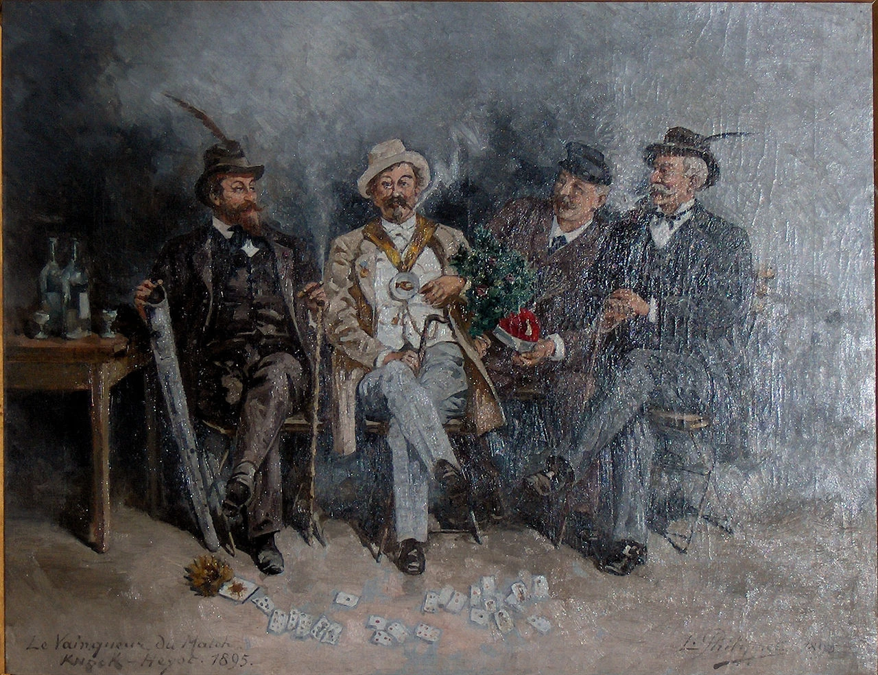 Il vincitore della partita, 1895
